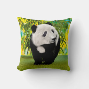 Cute Pandabeer Welp Kawaii Dierenliefhebber Cadeau Kussen