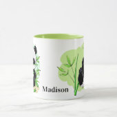 Cute Pandas aangepaste name mokken (Midden)