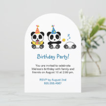 Cute Pandas Birthday Party