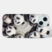 Cute Pandas Group Photo Case-Mate iPhone Case (Achterkant (horizontaal))