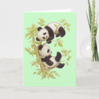 Cute Pandas Kaart