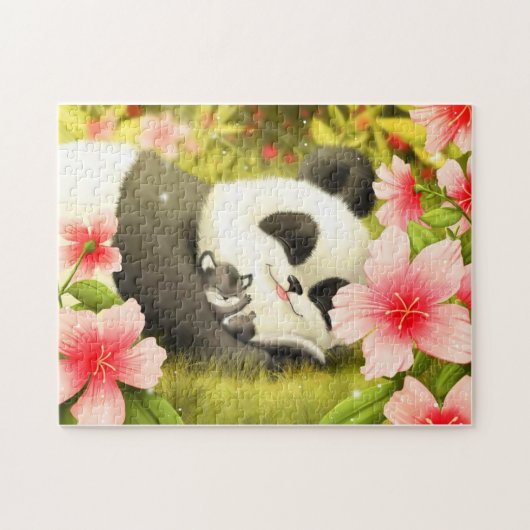 Cute Pandas Legpuzzel (Horizontaal)