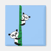 Cute Pandas Magneet (Voorkant)