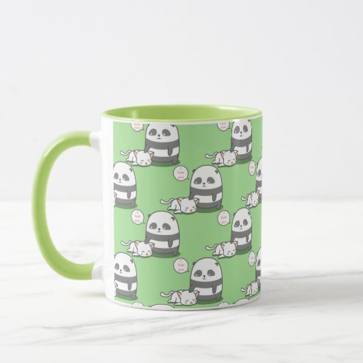 Cute Pandas Mok (Links)