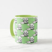 Cute Pandas Mok (Voorkant links)