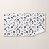 Cute Pandas Pattern Bad Handdoek (Handdoek)