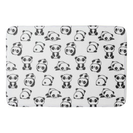 Cute Pandas Pattern  Badmat
