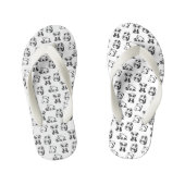 Cute Pandas Pattern Kinder Teenslippers (Voetbed)