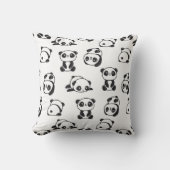 Cute Pandas Pattern Kussen (Voorkant)
