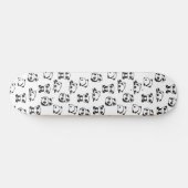 Cute Pandas Pattern Persoonlijk Skateboard (Horizontaal)