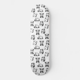 Cute Pandas Pattern Persoonlijk Skateboard
