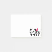 Cute pandas post-it® notes (Voorkant)