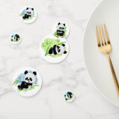 Cute Pandas table confetti (Groep)