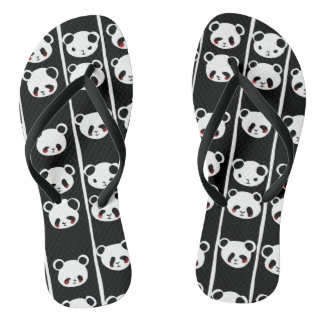 Cute pandas teenslippers