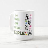 Cute pandashirt met leus koffiemok (Voorkant links)