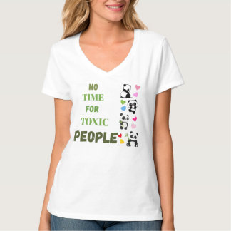 Cute pandashirt met leus t-shirt