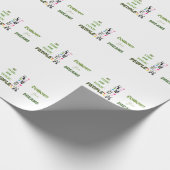 Cute Pandashirt met slogan Cadeaupapier (Hoek)