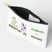 Cute Pandashirt met Slogan Etui (Open)