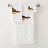 Cute pangolin graduate cartoon bad handdoek (Insitu)