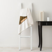 Cute pangolin graduate cartoon sherpa deken (In situ)