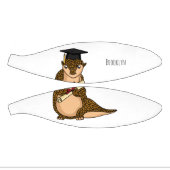 Cute pangolin graduating cartoon basketbal (Panelen)