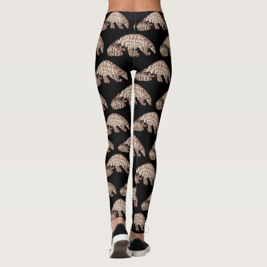Cute Pangolin Leggings (Achterkant)