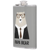 Cute Papa Beer Vaderdag Geschenk Speciale Mok Heupfles (Links)
