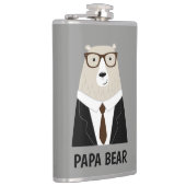 Cute Papa Beer Vaderdag Geschenk Speciale Mok Heupfles (Rechts)