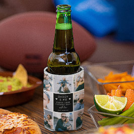 Cute 'Papa & Ik' Fotocollage 1e Vaderdag Blikjeskoeler