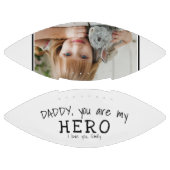 Cute papa je bent mijn Hero Vader Dag Foto American Football (Panelen)