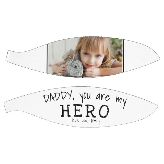 Cute papa je bent mijn Hero Vader Dag Foto Basketbal (Panelen)