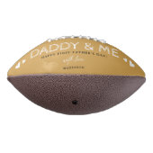 Cute 'Papa & Me' Foto Collage 1st Vaderdag American Football (Gedraaid 270)