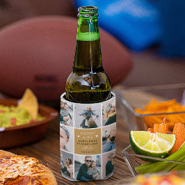 Cute 'Papa & Me' Foto Collage 1st Vaderdag Blikjeskoeler