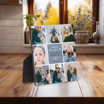 Cute 'Papa & Me' Foto Collage 1st Vaderdag Fotoplaat<br><div class="desc">Creëer je eigen 'Daddy & Me' Keepsake Fotoplaquette. Design beschikt over 8 trendy insta vierkante afbeeldingen naar keuze, de schattige tekst 'Daddy & Me' met twee kleine hartjes - Happy First Vaderdag! een 'with love' in elegant kalligrafie script en de naam van wie het is. Een mooi Vaderdag cadeau voor...</div>