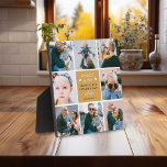 Cute 'Papa & Me' Foto Collage 1st Vaderdag Fotoplaat<br><div class="desc">Creëer je eigen 'Daddy & Me' Keepsake Fotoplaquette. Design beschikt over 8 trendy insta vierkante afbeeldingen naar keuze, de schattige tekst 'Daddy & Me' met twee kleine hartjes - Happy First Vaderdag! een 'with love' in elegant kalligrafie script en de naam van wie het is. Een mooi Vaderdag cadeau voor...</div>