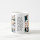 Cute 'Papa & Me' Foto Collage 1st Vaderdag Koffiemok (Center)