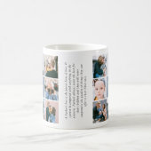 Cute 'Papa & Me' Foto Collage 1st Vaderdag Koffiemok (Center)