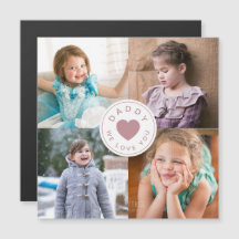 Cute papa We houden van je hart Foto