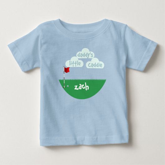 Cute Papa's kleine Caddie Junior Golfer (Voorkant)