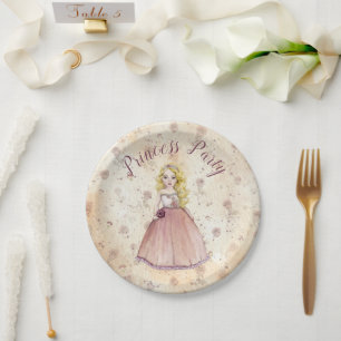 Cute Paper Bord voor Princess Party
