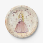 Cute Paper Bord voor Princess Party (Voorkant)