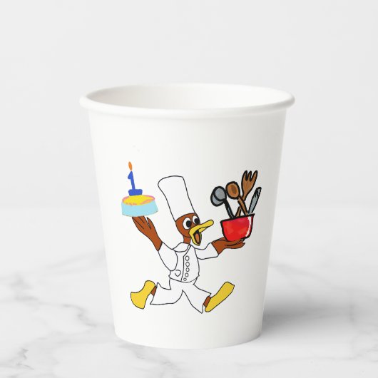 Cute Papieren Bekers (Voorkant)