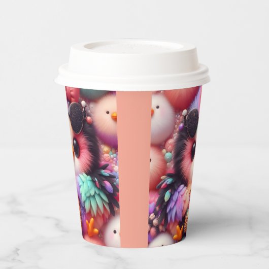 Cute Papieren Bekers (Links)