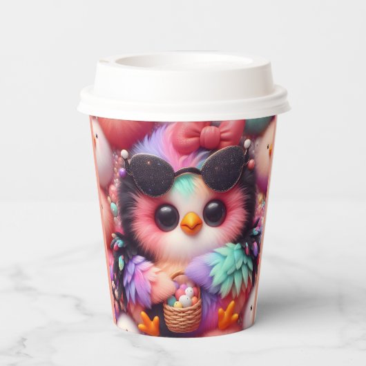 Cute Papieren Bekers (Achterkant)