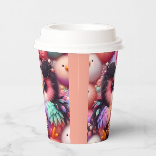 Cute Papieren Bekers (Rechts)