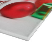 Cute Papillon Dog kerstkerstkerstkerstkerstkerstke Snijplank (Hoek)