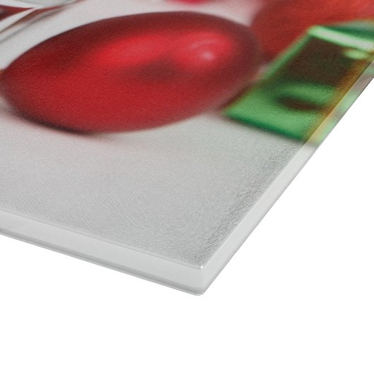 Cute Papillon Dog kerstkerstkerstkerstkerstkerstke Snijplank (Hoek)