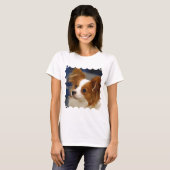 Cute Papillon Dog T-shirt (Voorkant volledig)