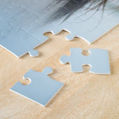 Cute Papillon Speelgoed Spaniel Dog aan de Dock Legpuzzel (Zijkant)