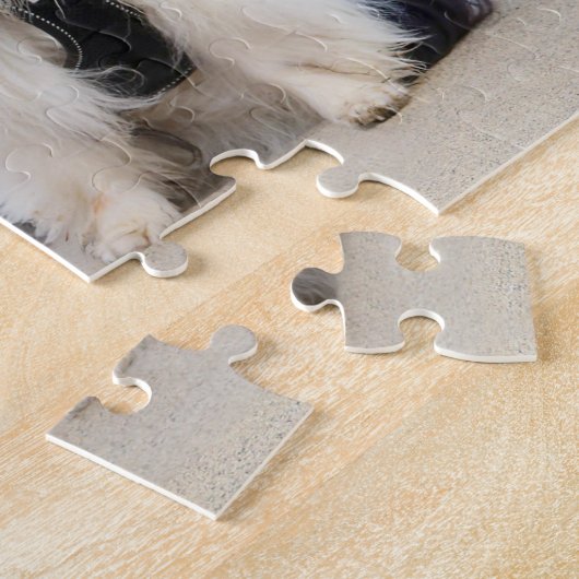 Cute Papillon Speelgoed Spanjaarden Honden in het  Legpuzzel (Zijkant)